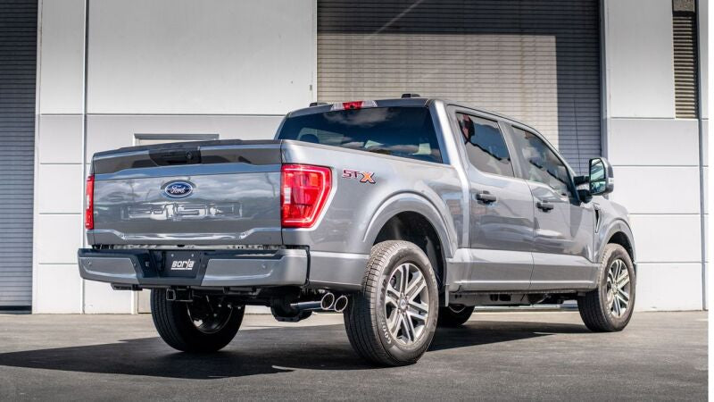 Borla F-150 2021 2.7L/3.5L 4dr CC SB EC STB Lari/King R/Plinum/LTD 3/2.25 DSE Cat-Back AK CHR Tips 140872