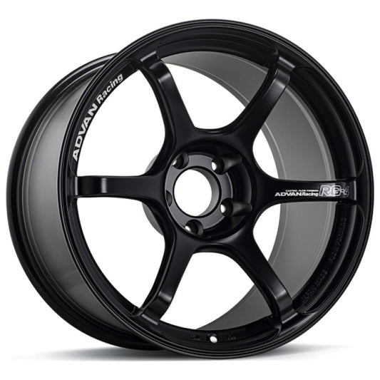 Advan RG-4 17X8.5 +31 5-114.3 Semi Gloss Black Wheel YA47H31ESB