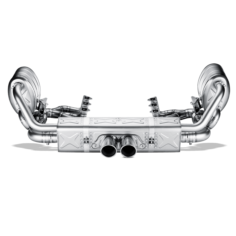 Akrapovic 06-09 Porsche 911 GT3/RS 3.6 Evolution Line w/ Header (Titanium) w/ Titanium Tips S-PO997GT3E