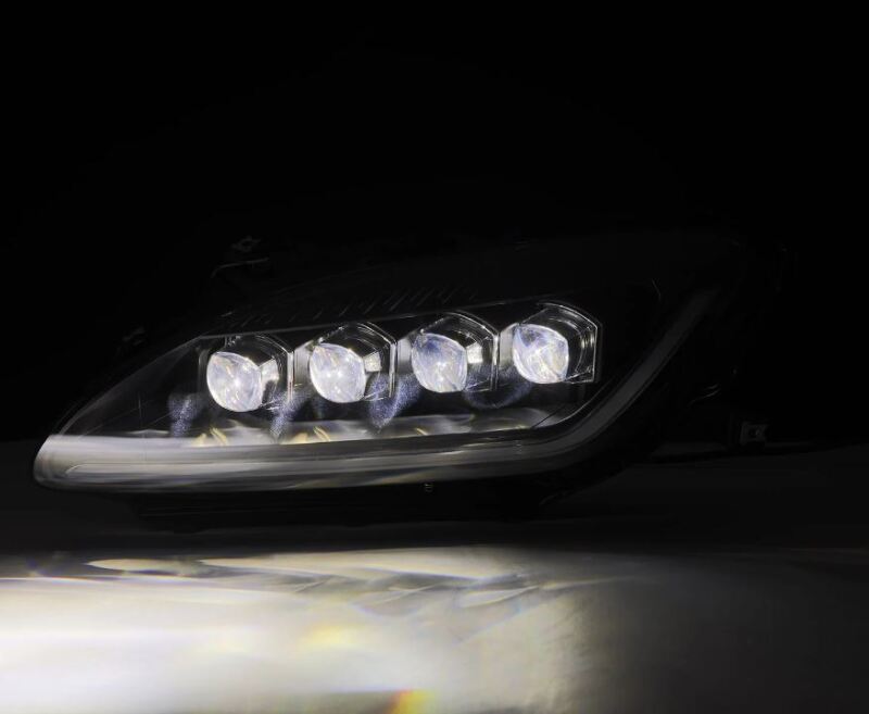 AlphaRex 99-09 Honda S2000 NOVA-Series Projector LED Headlights - Black 880273 *Discontinued
