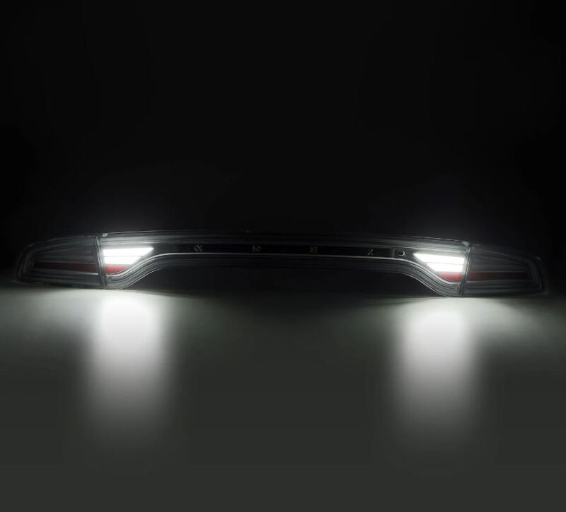 AlphaRex 15-23 Dodge Charger Nova-Series LED Tail Lights - Black 642012 *Discontinued