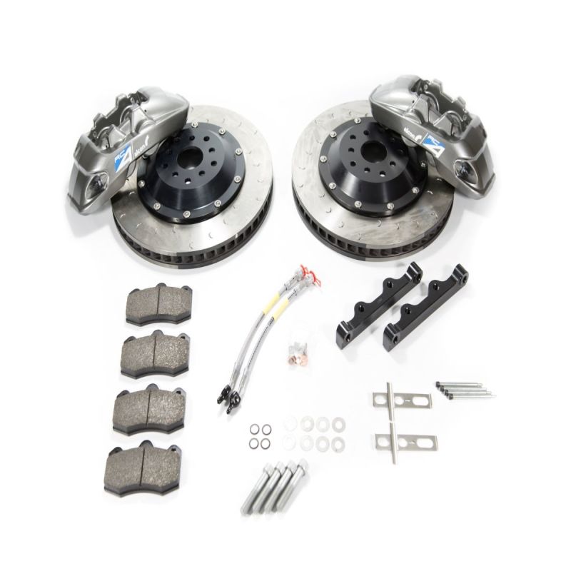 Alcon 2009+ Nissan GT-R R35 380x33mm Rotor Red 4 Piston Caliper RC4 Rear Axle Kit BKR6959B06