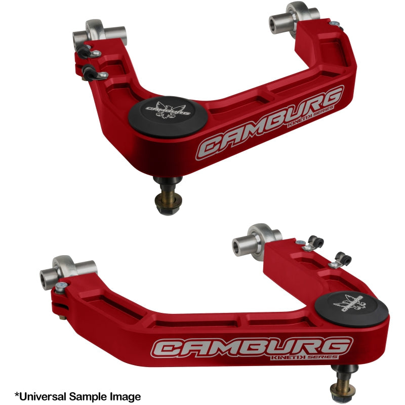Camburg Toyota Tacoma 05-23 / 4-Runner 03-23 / FJ 07-14 KINETIK V2 Billet Uniball Upper Arms (Red) CAM-310184-RED