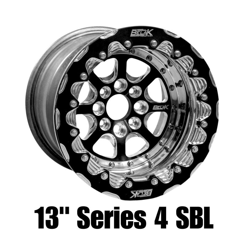 Belak Wheels Belak 13x9 / 5in BS / 5x114.3 BP / High Pad / Series 4 Wheel - Single Beadlock (Small Brake Kit Req) 13095114S45BS-SBL