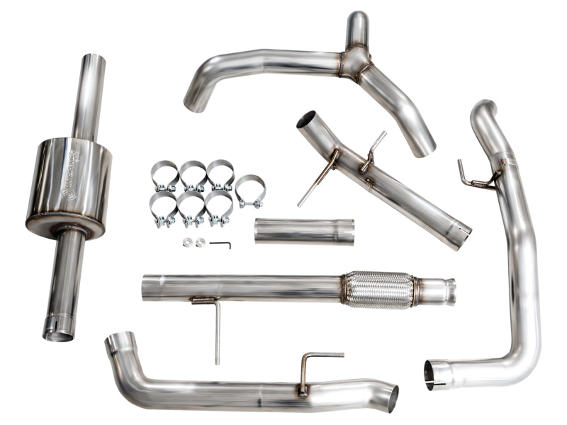 AWE Tuning AWE 4th Gen GM 1500 5.3L 0FG Catback Split Rear Exit (w/ Bumper Cutouts) - OE Tips 3015-31200