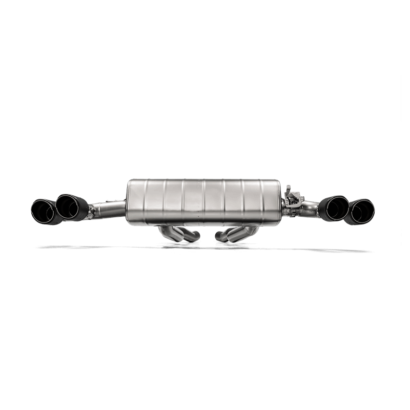 Akrapovic 2019 BMW Z4 M40i (G29) Slip-On Line (Titanium) w/Carbon Fiber Tips S-BM/T/9H