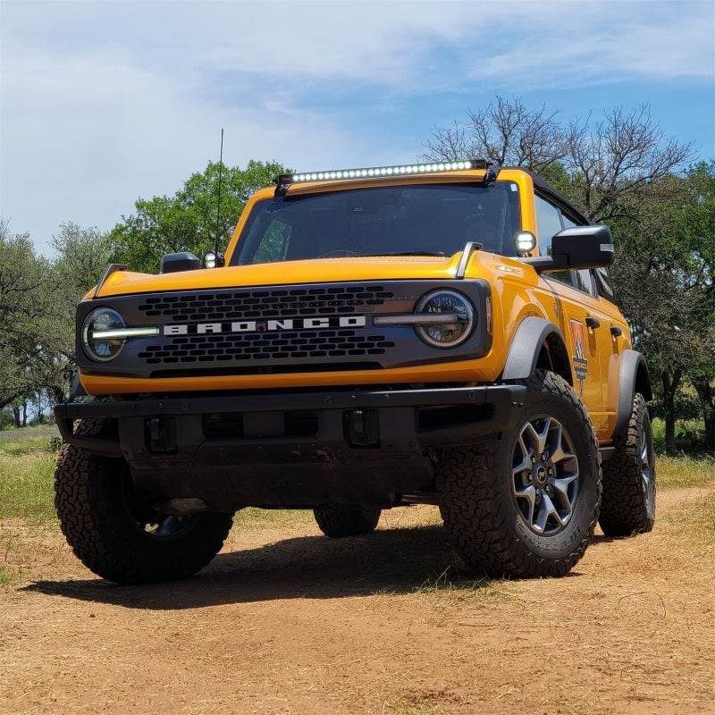 Ford Racing 2021+ Ford Bronco Mirror Mounted 4in Rigid LED Lights Kit M-15200K-BML