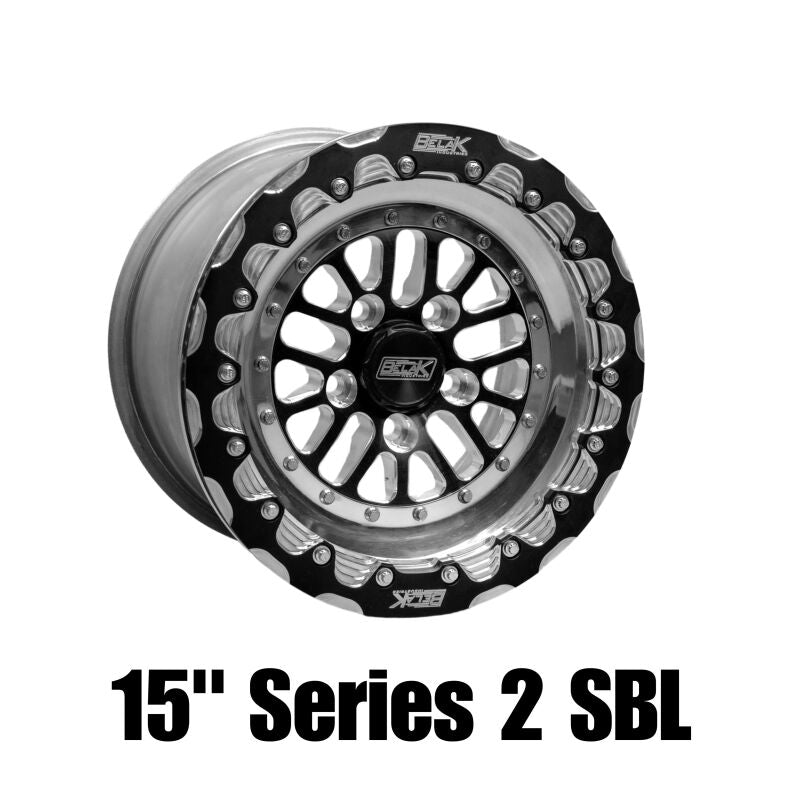 Belak Wheels Belak 15x8 / 5in BS / 5x112 BP / High Pad / Series 2 Wheel - Single Beadlock 15085112S25BS-SBL