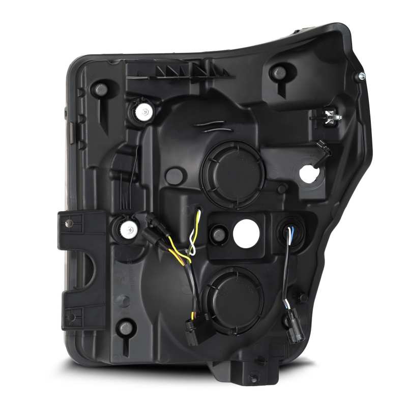 AlphaRex 11-16 Ford F-350 SD NOVA LED Projector Headlights Plank Style Blk w/Activ Light/Seq Signal 880149 *Discontinued