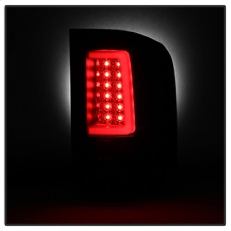 Spyder 07-13 Silverado (Will Not Work w/2010 921 Bulb)V3 Tail Lights Blk Smk ALT-YD-CS07V3-LBLED-BSM 5084095