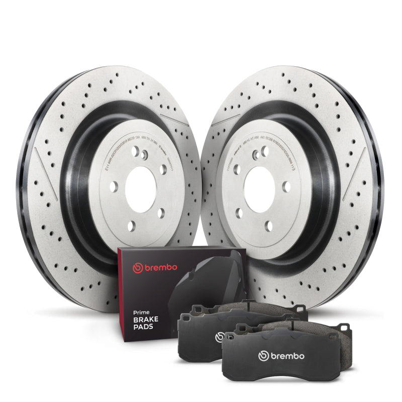 Brembo OE Rear Disc Brake Kit KT04492