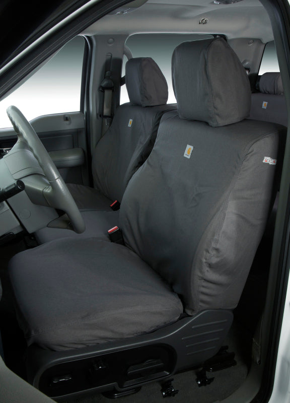 Covercraft 21-23 Nissan Pathfinder Carhartt SeatSaver Custom Second Row Seat Covers - Gravel SSC8551CAGY