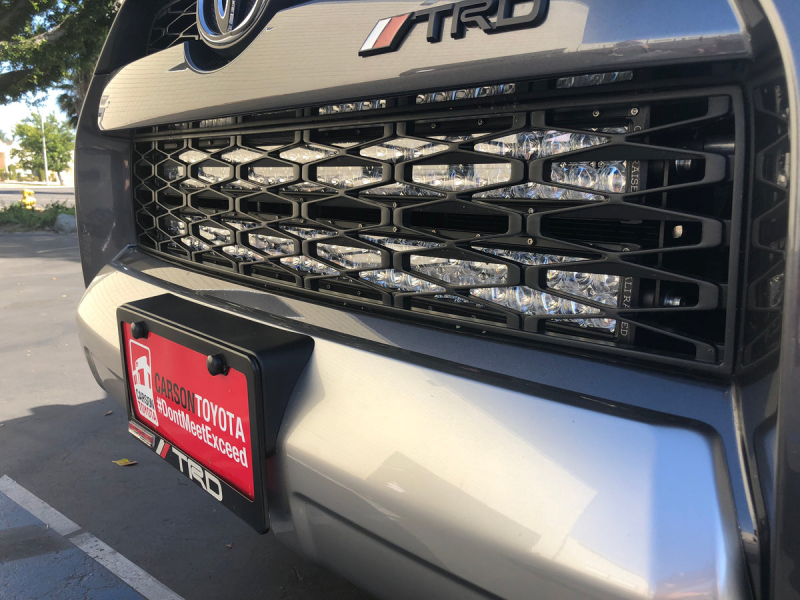 Cali Raised LED Cali Raised 14-24 Toyota 4Runner 32In Hidden Grille LED Light Bar Brackets - No Switch/Light Bars CR2474