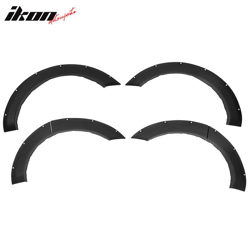 2021-2025 Ford Bronco Sport Pocket Style Black Fender Flares 6PC PP