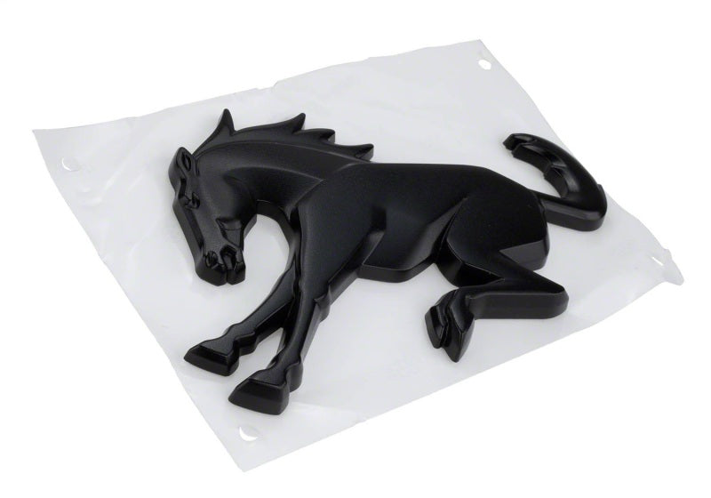 Ford Racing Bronco Rear Emblem - Matte Black M-1447-BRMB