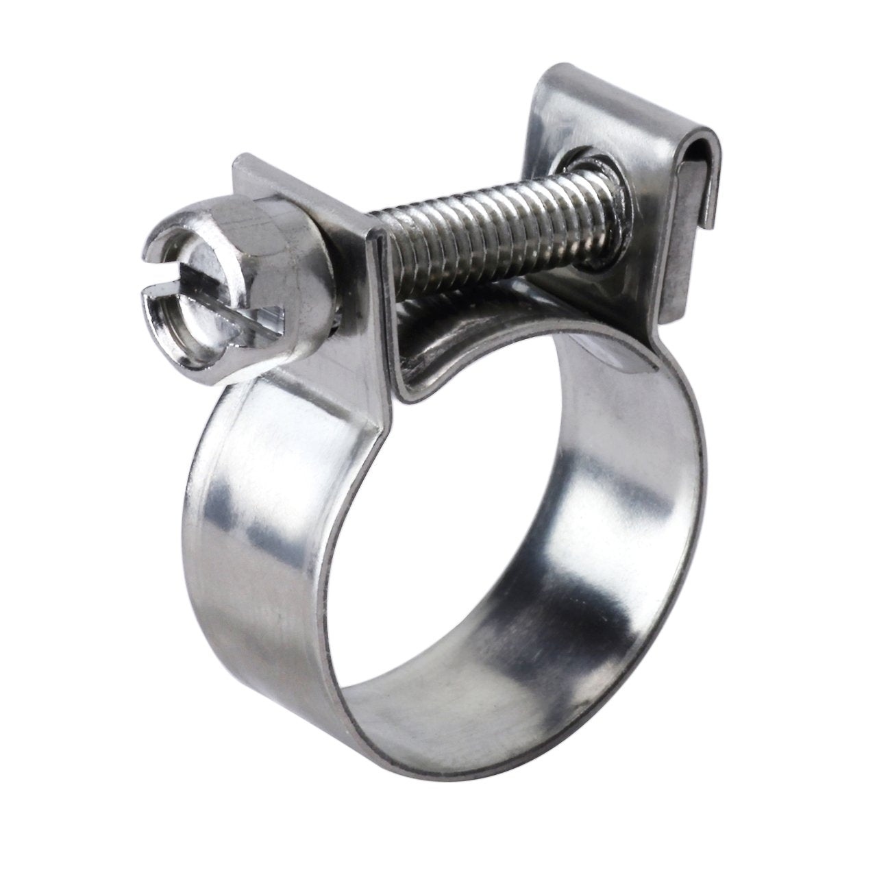 HPS Performance Products HPS Size # 16 Stainless Steel 3/8" Fuel Injection Hose Clamp, Range: 35/64" - 5/8" (14mm - 16mm)