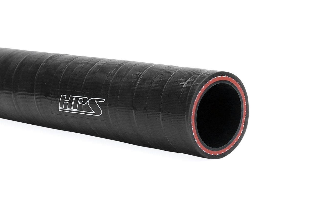 HPS Performance Products HPS 1/2" (13mm), FKM Lined Oil Resistant High Temperature Reinforced Silicone Hose, Black or Blue