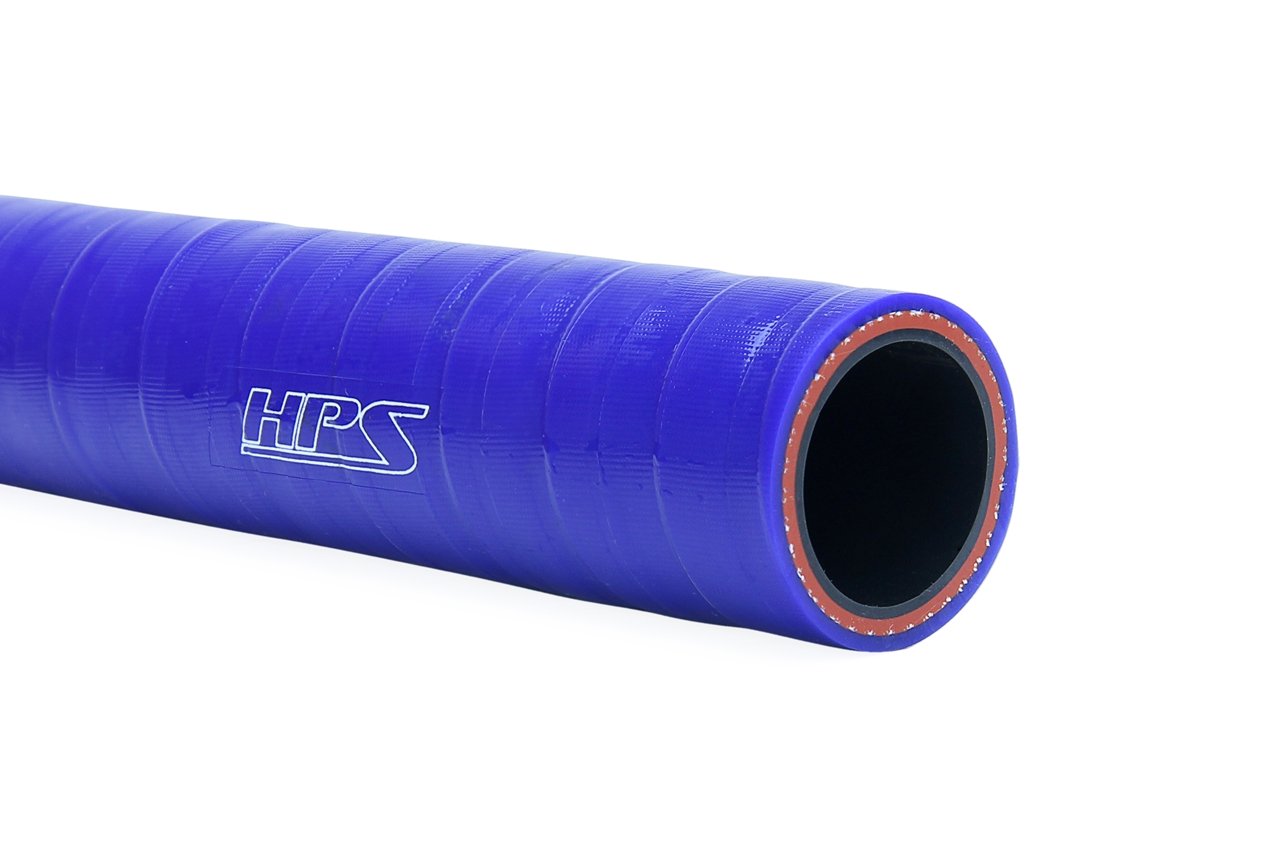 HPS Performance Products HPS 5/8" (16mm), FKM Lined Oil Resistant High Temperature Reinforced Silicone Hose, Black or Blue