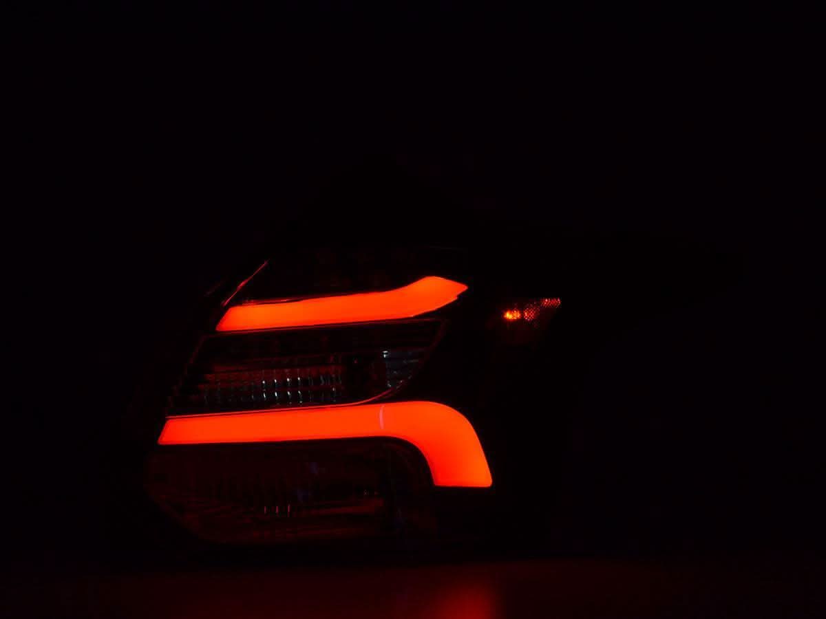 Ford Focus 3 (C346) Hatchback Black Clear LED Taillights Set (2011 - 2014)