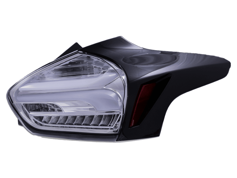 Ford Focus 3 (C346) Hatchback BlackLine LED Taillights Set (2015-2018)