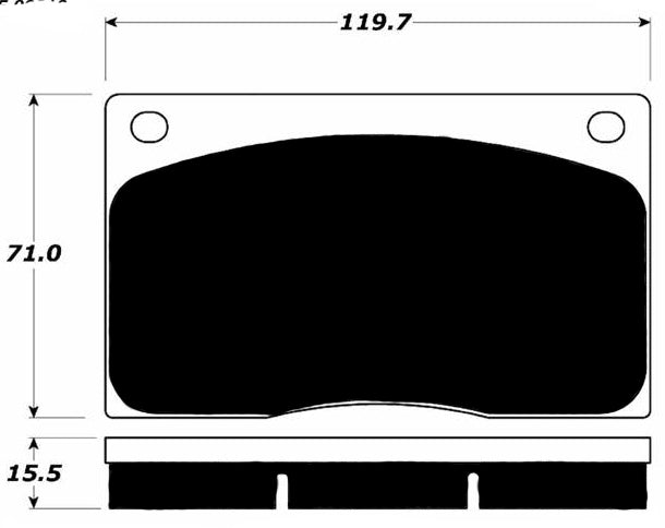 Porterfield Brake Pads for 1979 JAGUAR XJ-SC