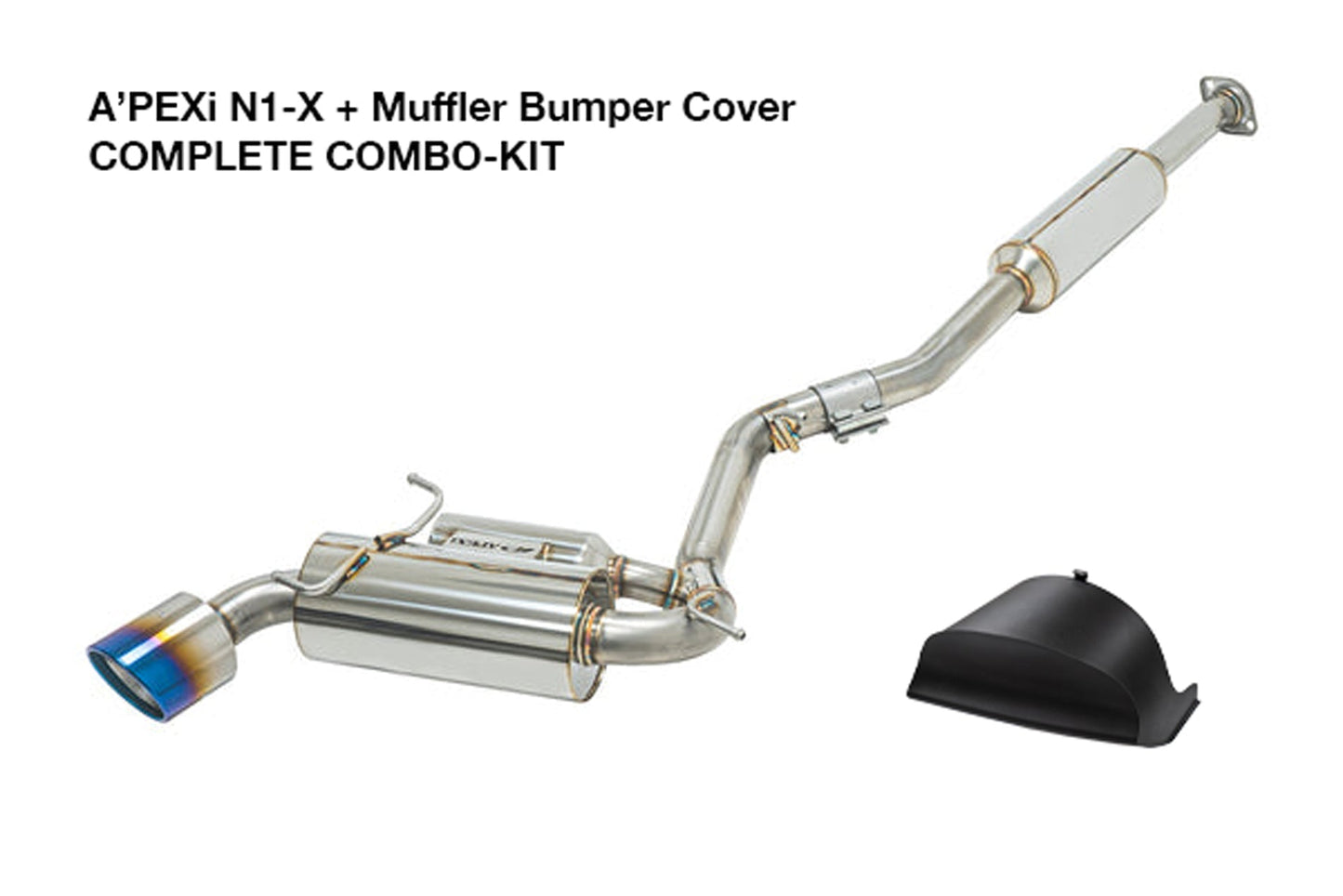 APEXi A'PEXi - N1 Evo Extreme (Catback : Single-Exit) - Toyota GR86 / Subaru BRZ (2022+), Scion FRS/ Toyota 86/ Subaru BRZ (2013-2021)- ** Preorder ETA Lead Time Late July **