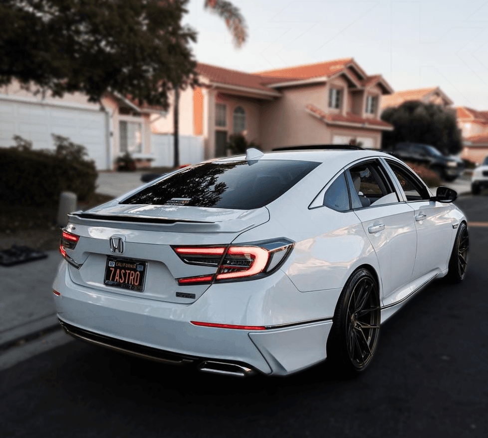 Honda Accord 10th Generation Clear Tail LED Lights (2017-2022)