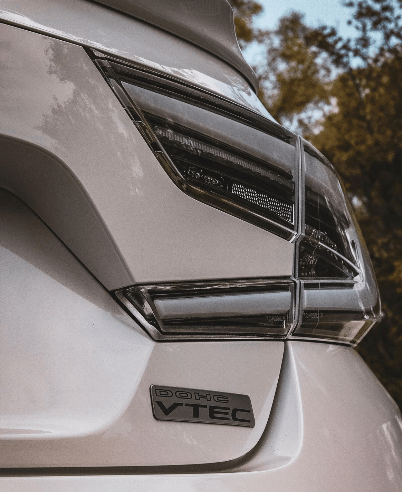 Honda Accord 10th Generation Clear Tail LED Lights (2017-2022)