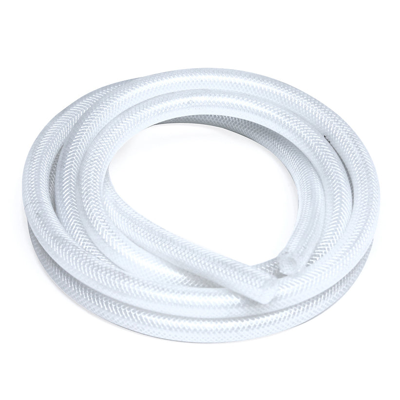 HPS High Temp 3/8" ID Reinforced Silicone Heater Hose Clear - 10 Feet