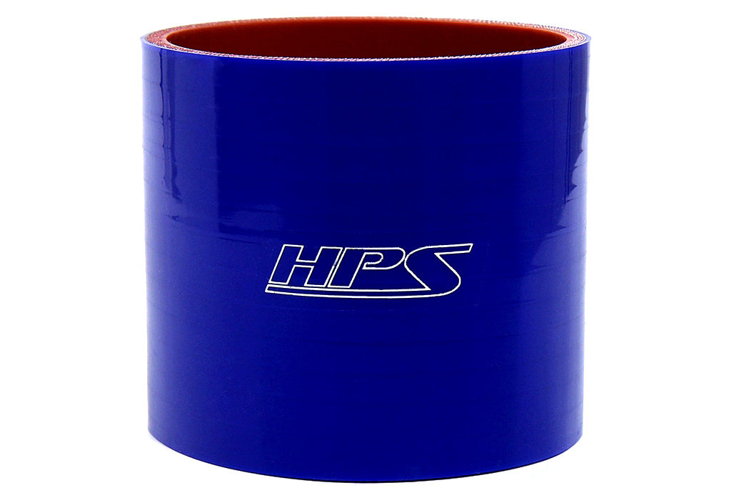 HPS Performance Products HPS 3-3/4" (95mm) Silicone Straight Coupler Hose, High Temperature 4-ply Reinforced