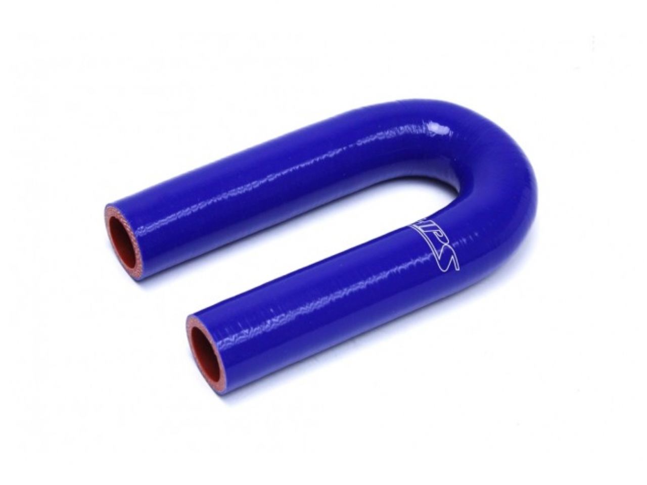 HPS 1-1/2" ID, Silicone 180 Degree U Bend Elbow Coupler Hose, High Temp 4-ply Reinforced, Blue, 38mm ID