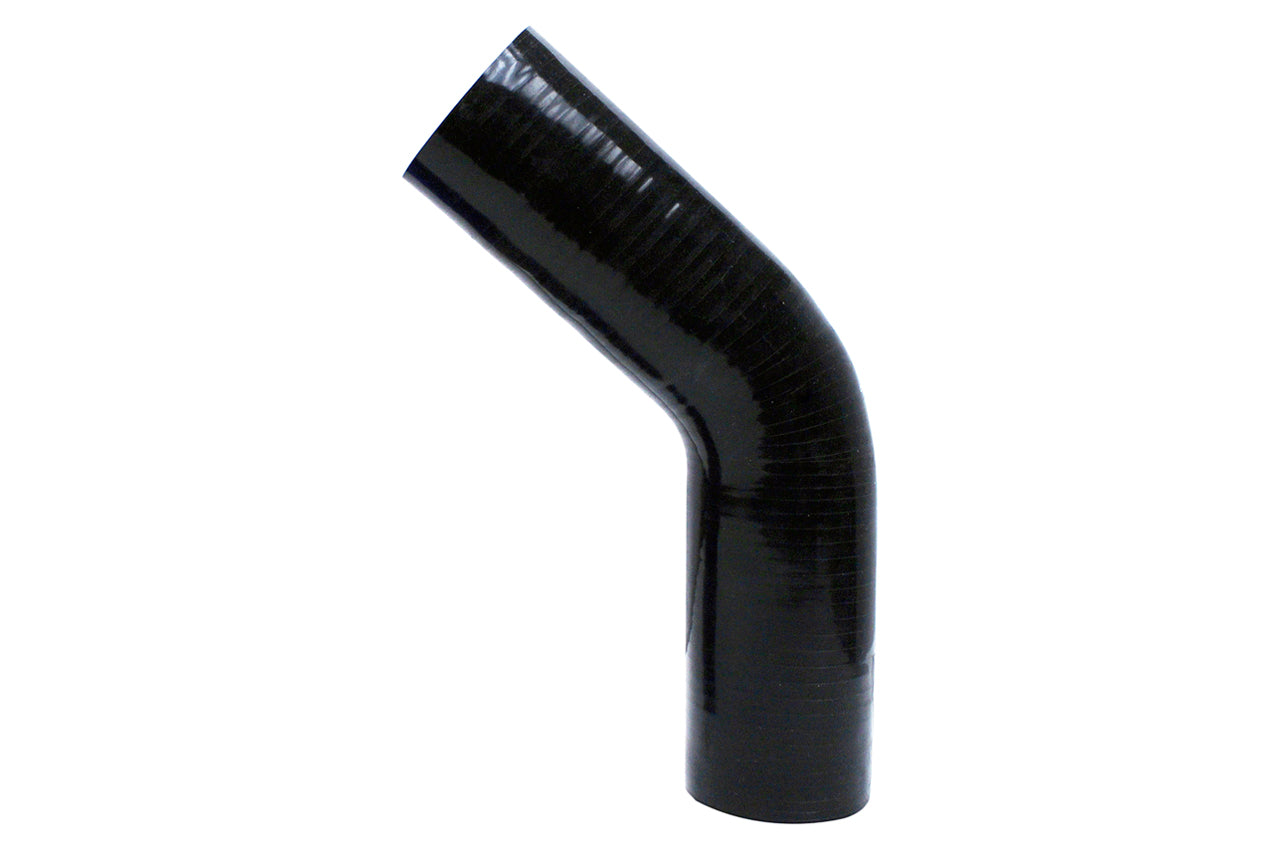 HPS Performance Products HPS 2-9/16" Silicone 45 Degree Elbow Coupler Hose, High Temp 4-ply Reinforced, 65mm ID