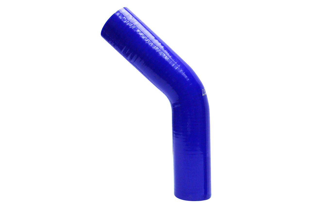 HPS Performance Products HPS 2-1/4" Silicone 45 Degree Elbow Coupler Hose, High Temp 4-ply Reinforced, 57mm ID