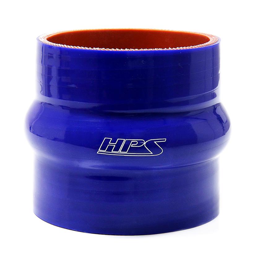 HPS 3/4" ID, 6" Length, Silicone Straight Hump Coupler Hose, High Temp 4-ply Reinforced, 19mm ID, Blue