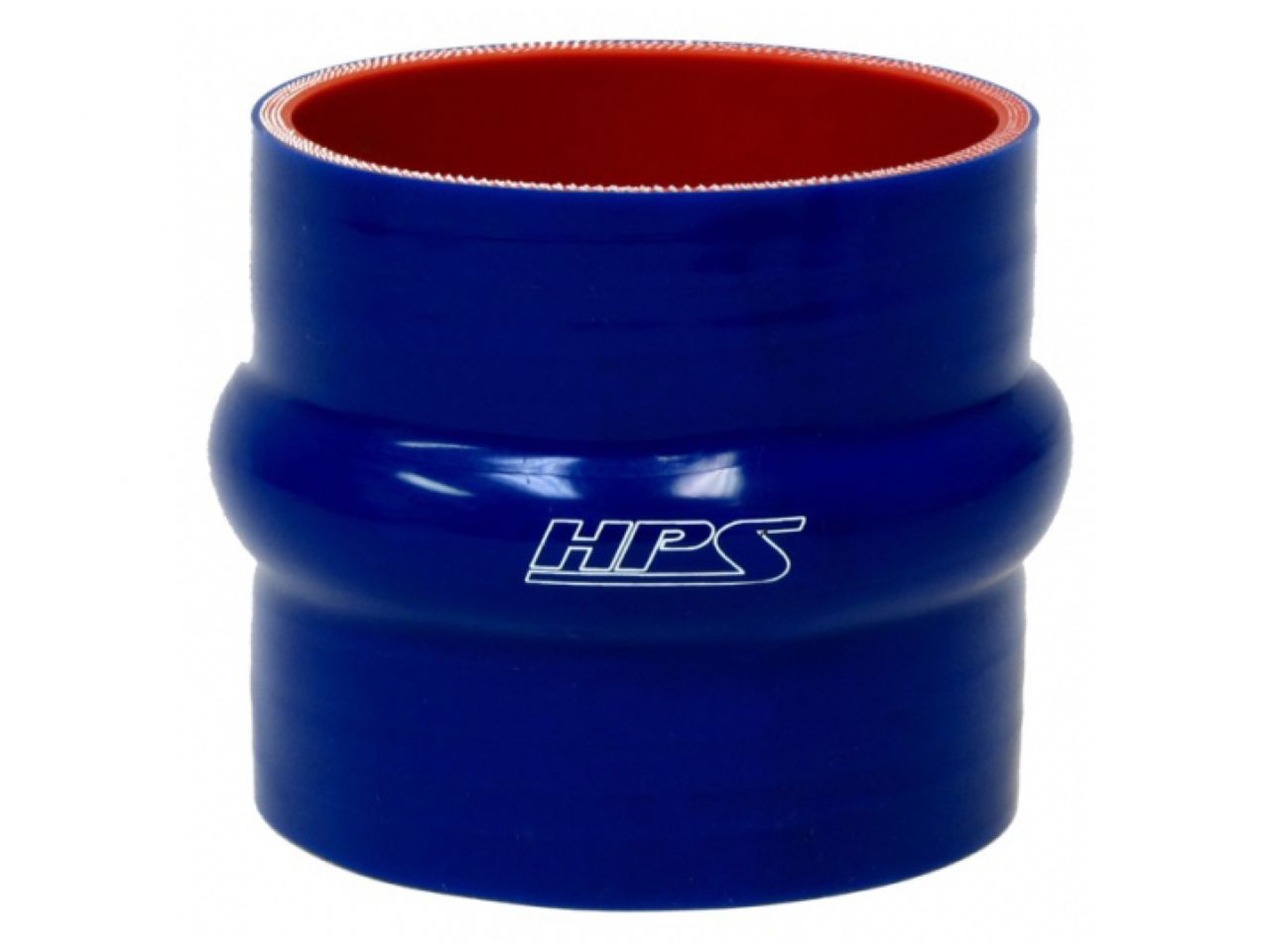 HPS 3/4" ID, 6" Length, Silicone Straight Hump Coupler Hose, High Temp 4-ply Reinforced, 19mm ID, Blue