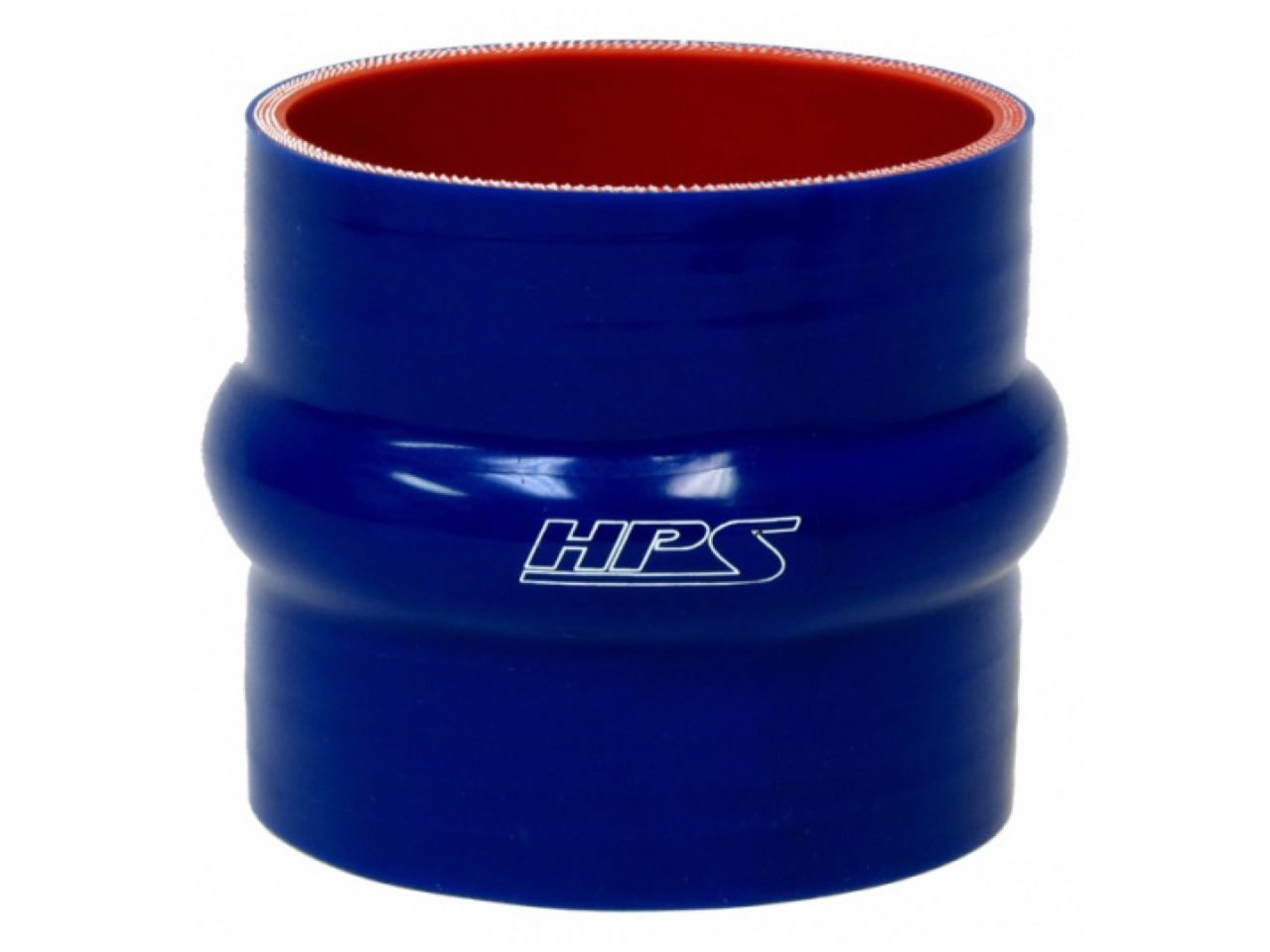 HPS 10" ID, 6" Length, Silicone Straight Hump Coupler Hose, High Temp 6-ply Reinforced, 254mm ID, Blue