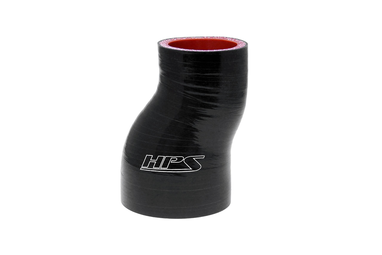 HPS Performance Products HPS 2-3/8" - 2-3/4" Silicone Offset Reducer Coupler Hose, High Temperature 4-ply Reinforced