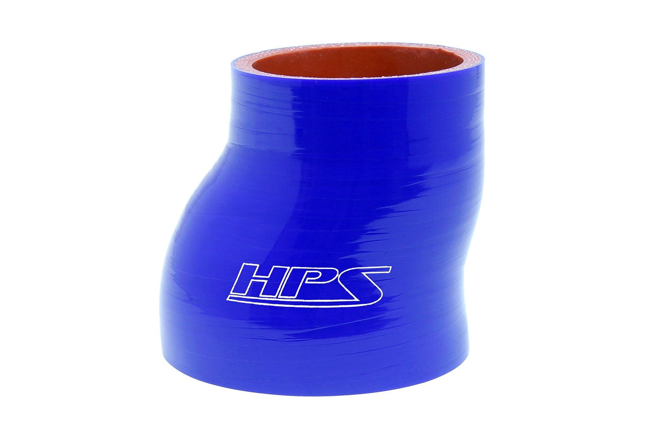 HPS Performance Products HPS 3" - 3-1/2" Silicone Offset Reducer Coupler Hose, High Temperature 4-ply Reinforced