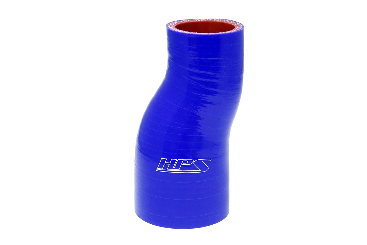 HPS Performance Products HPS 2" - 2-1/2" Silicone Offset Reducer Coupler Hose, High Temperature 4-ply Reinforced