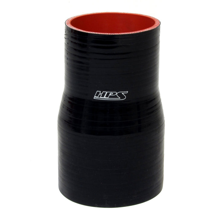 HPS Performance Products HPS 3" - 3-1/4", Silicone Straight Reducer Coupler Hose, High Temp 4-ply Reinforced, 76mm - 83mm