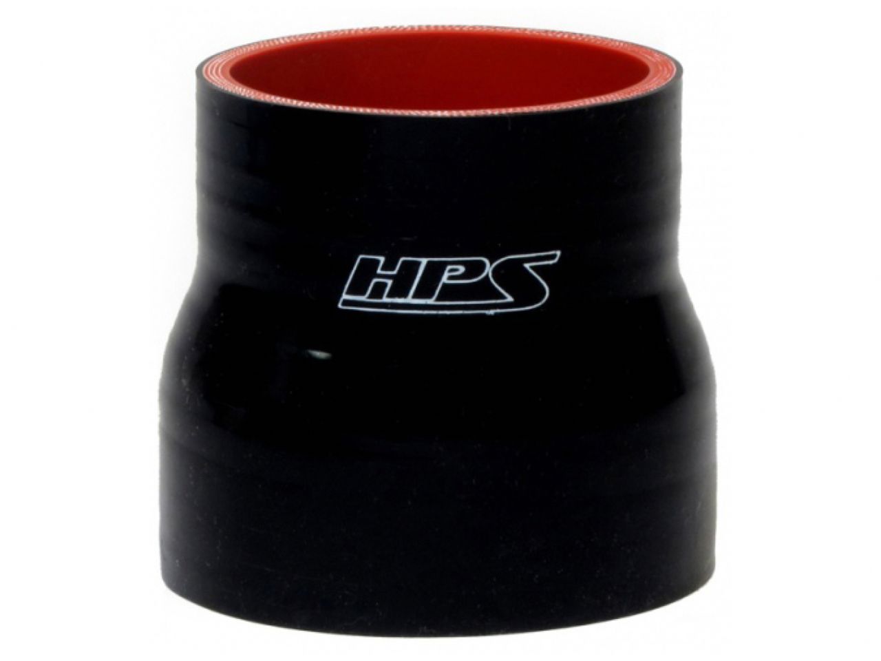 HPS 1-3/8" - 1-1/2" ID, 4" Length, Silicone Straight Reducer Coupler Hose, High Temp 4-ply Reinforced, 35mm - 38mm ID, Black