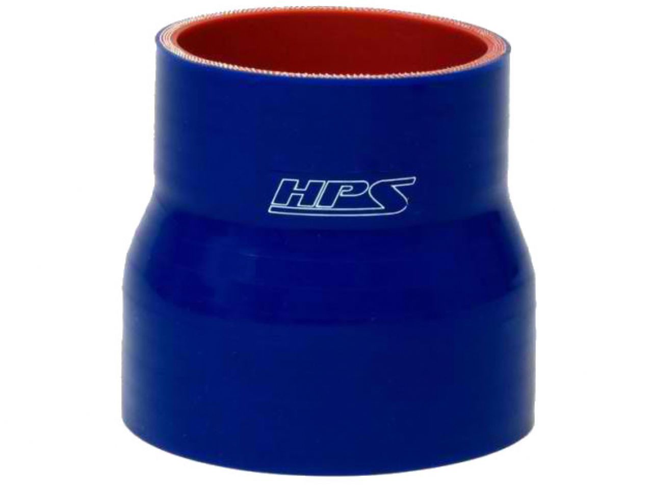 HPS 1-1/4" - 1-7/8" ID, 3" Length, Silicone Straight Reducer Coupler Hose, High Temp 4-ply Reinforced, 32mm - 48mm ID, Blue
