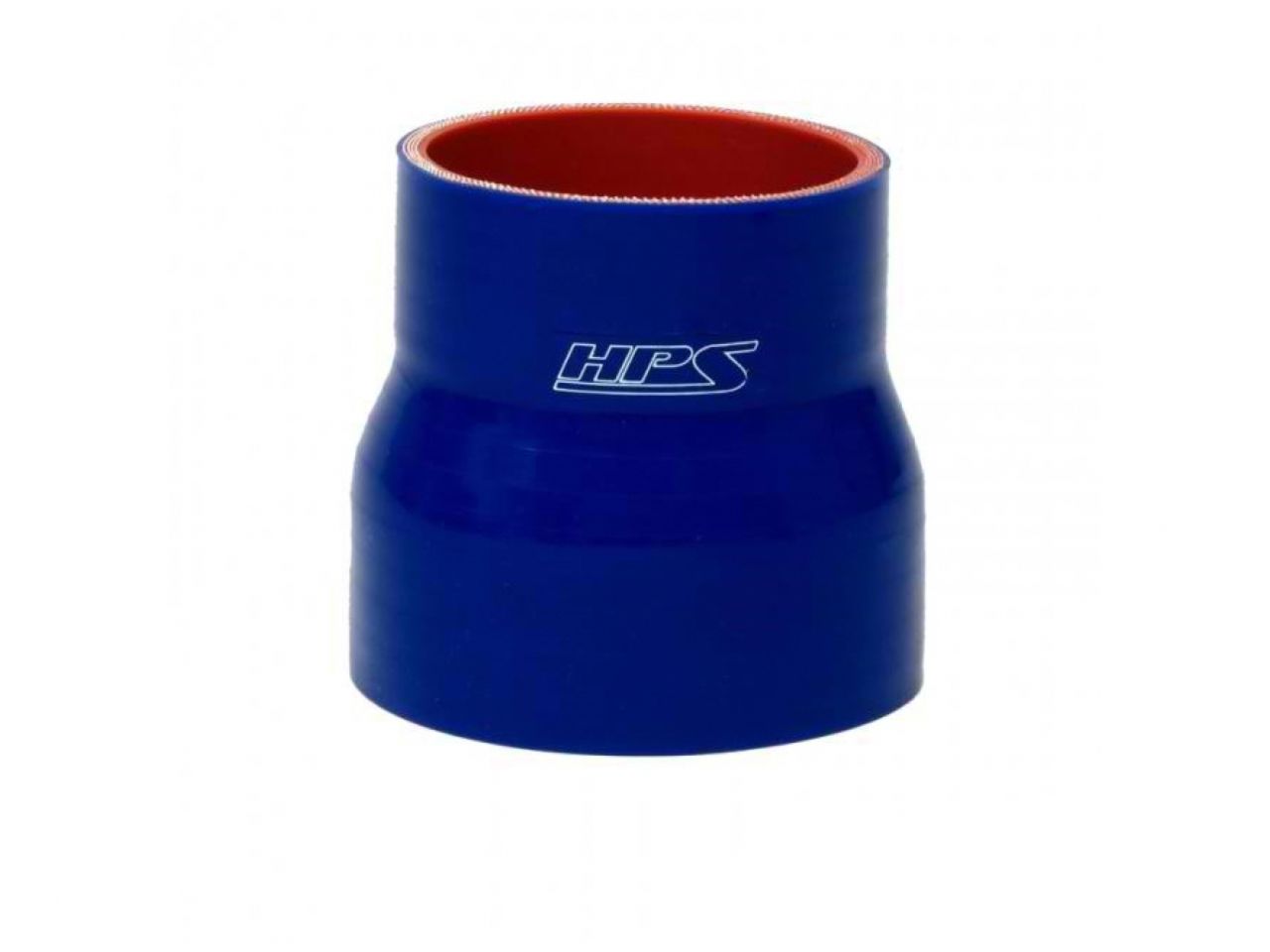 HPS 1-5/8" - 1-3/4" ID, 3" Length, Silicone Straight Reducer Coupler Hose, High Temp 4-ply Reinforced, 41mm - 45mm ID, Blue