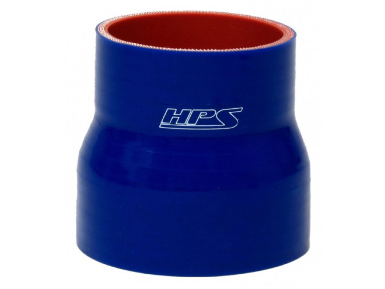 HPS 2-1/4" - 2-3/8" ID, 4" Length, Silicone Straight Reducer Coupler Hose, High Temp 4-ply Reinforced, 57mm - 60mm ID, Blue