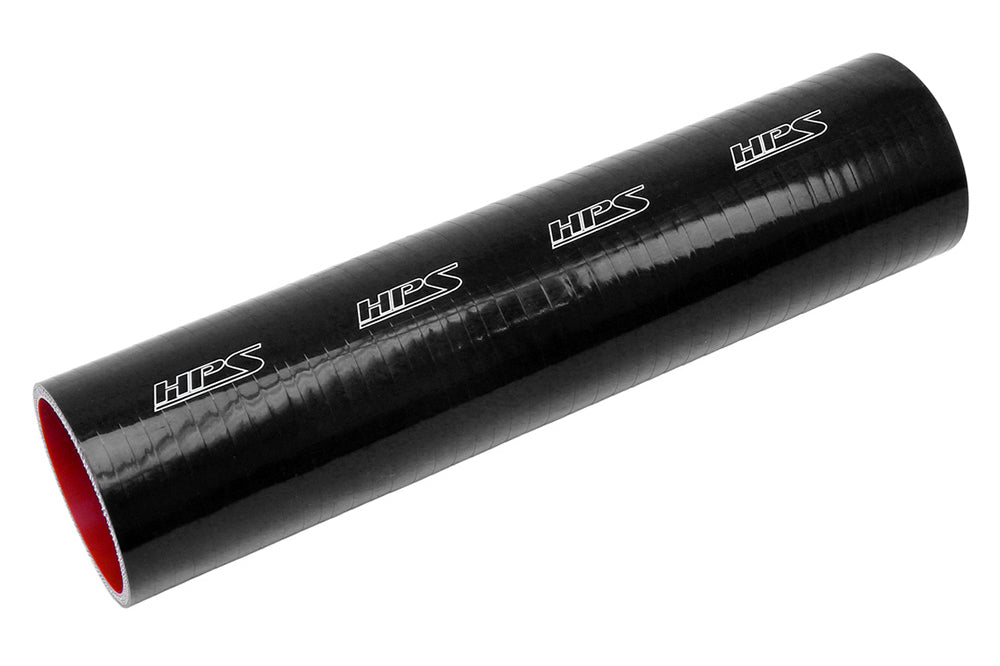 HPS Performance Products HPS 3-1/4" (83mm) Silicone Straight Coupler Hose, High Temperature 4-ply Reinforced