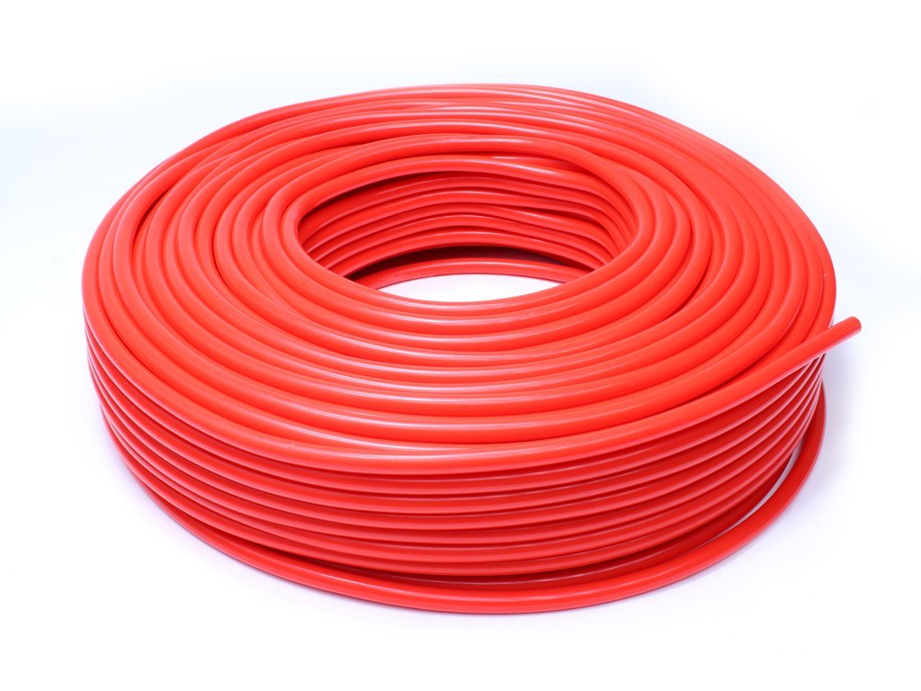 HPS 1/8" (3mm) ID Red High Temp Silicone Vacuum Hose Tubing - Sold per Feet