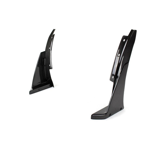 Chevrolet Corvette C7 Z06 Carbon Fiber Front Bumper Canards and Spats