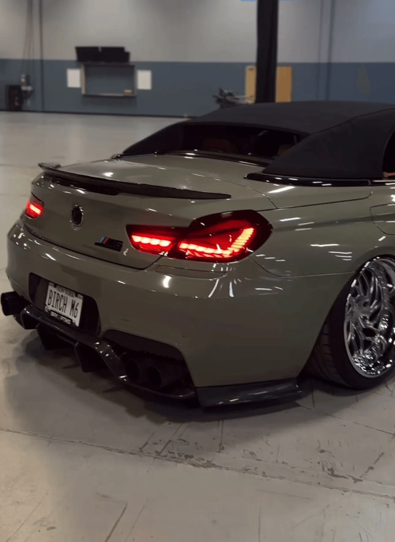 BMW 6 Series F12 F13 F06 Smoke and Red GTS OLED Style Taillights (2011-2018)