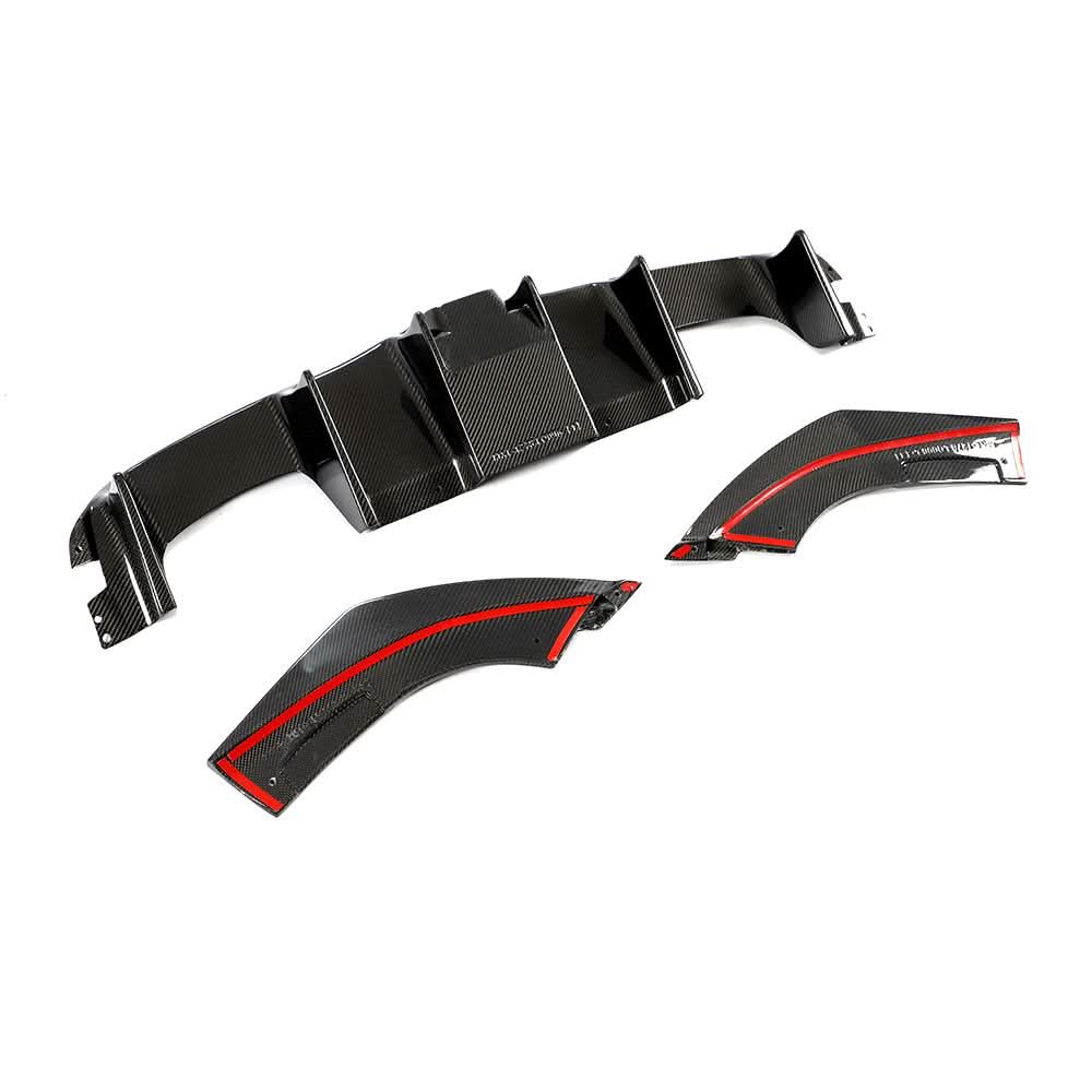 Carbon Fiber Rear Diffuser – BMW M2 F87 & M2 Competition (2016-2020) – Gloss Carbon Rear Aero