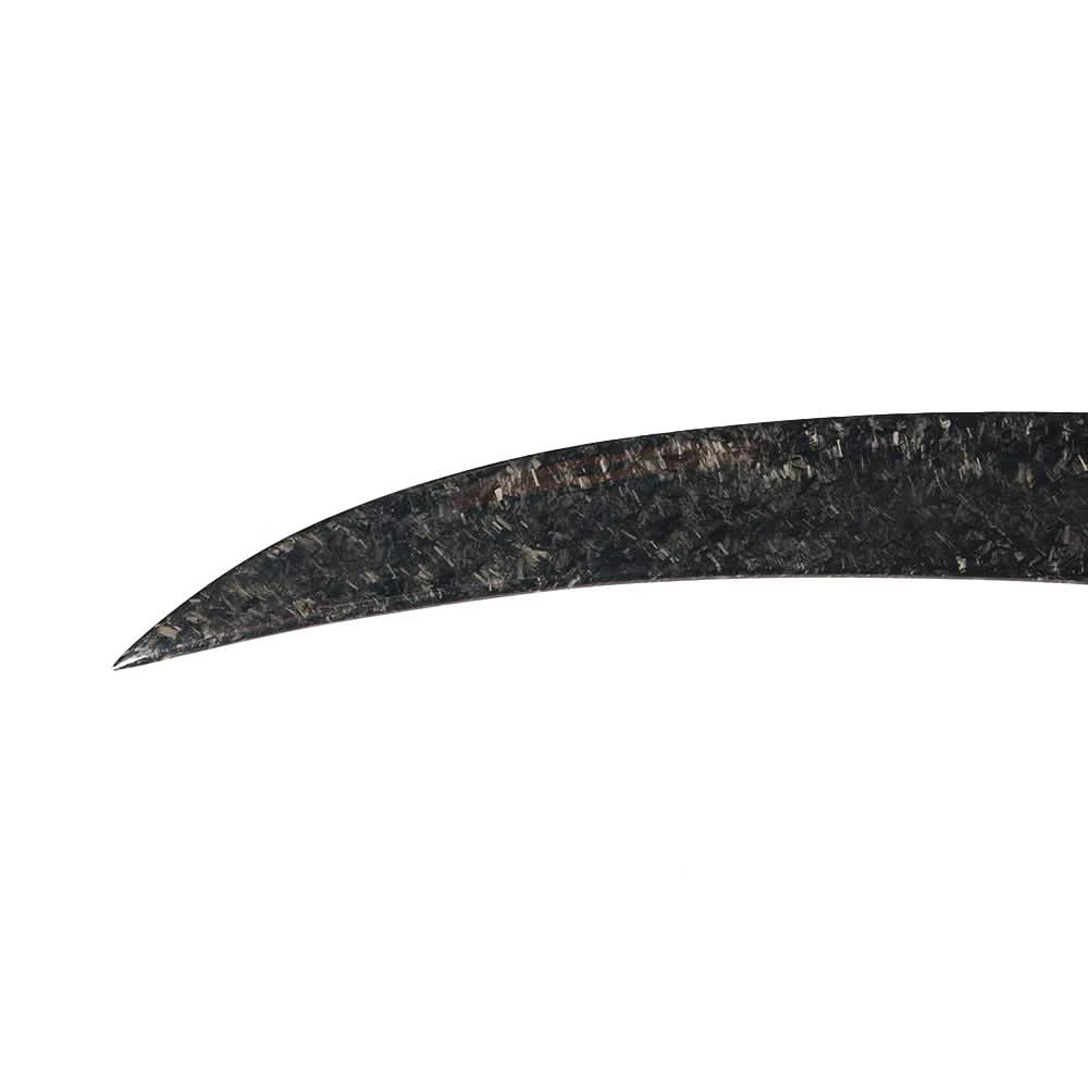 Forged Carbon Fiber P-Style Rear Trunk Spoiler for BMW F30 / F80 M3 Sedan (2013–2018)